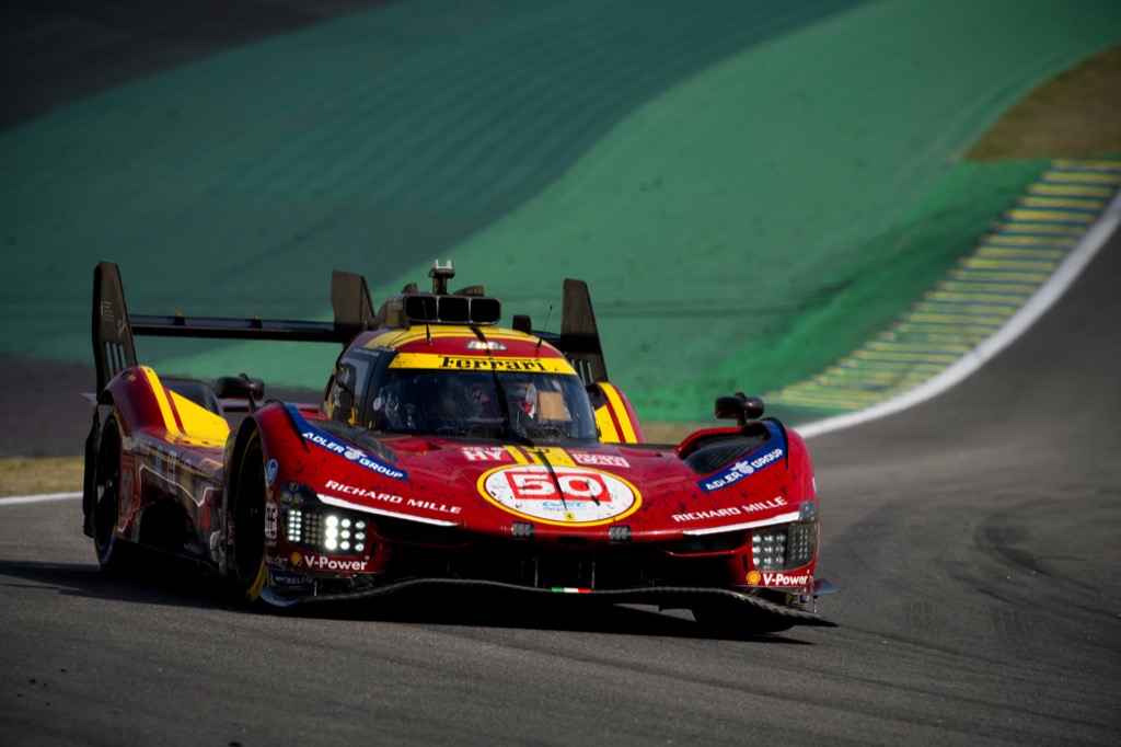 Nicklas Nielsen i udfordringer på Interlagos.
(Foto: Ferrari Media)
